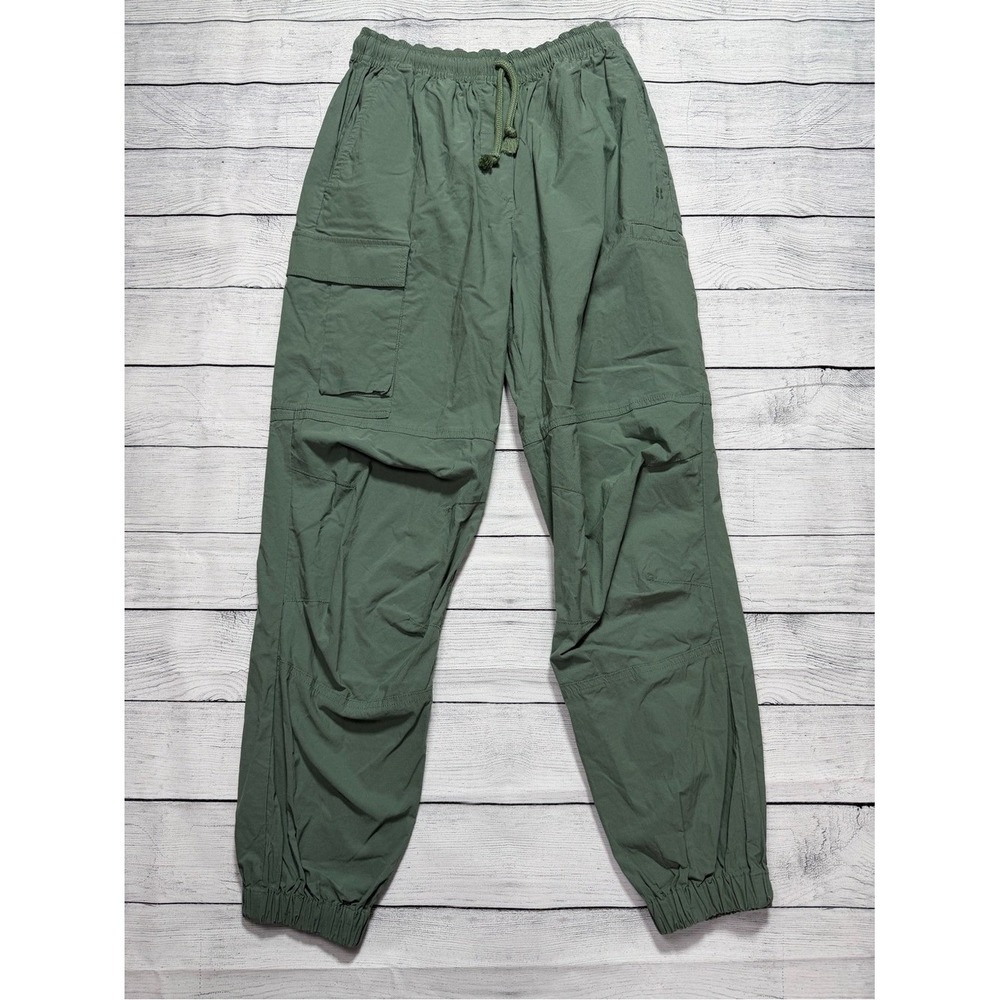 Sweaty Betty Health Green Quinn Cargo‎ Pants XS Casual Travel Utility Loungewear